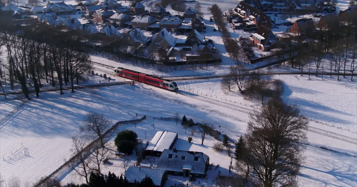Rail Away in Nederland: een winterse treinreis door de Achterhoek