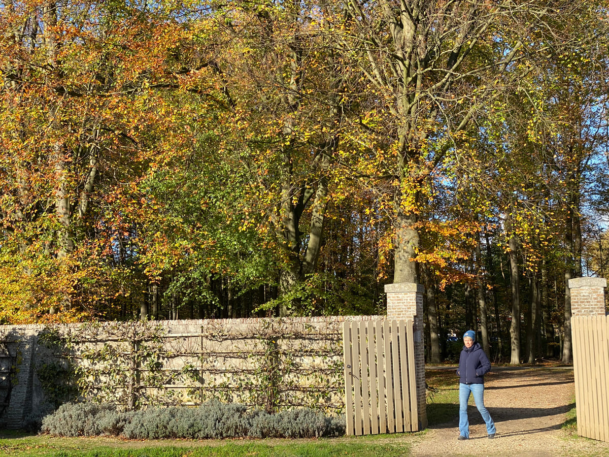 Bij kasteel Groeneveld