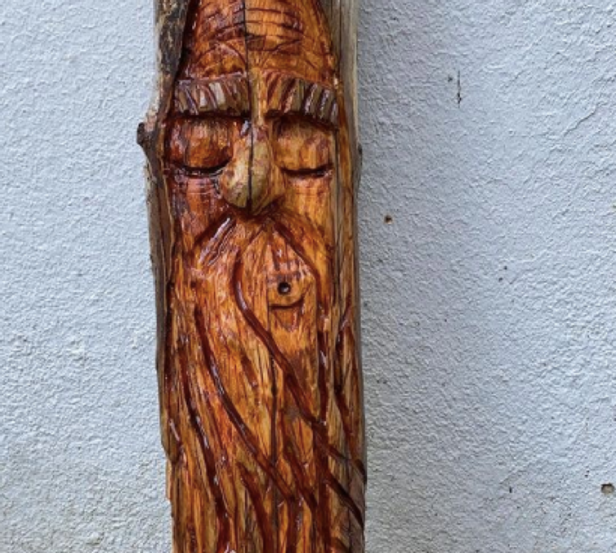 Een houten spirit