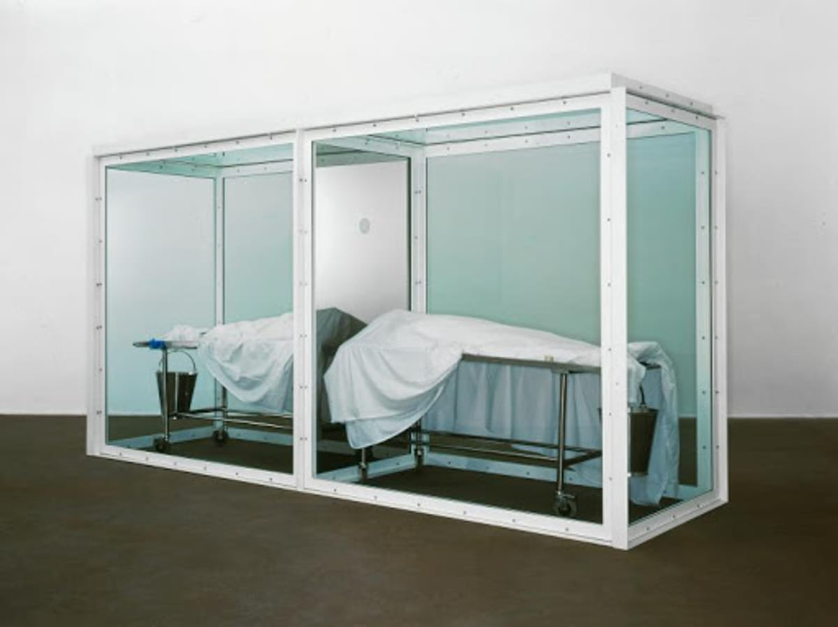 Damien Hirst, Adam and Eve (Banished from the Garden) 1999