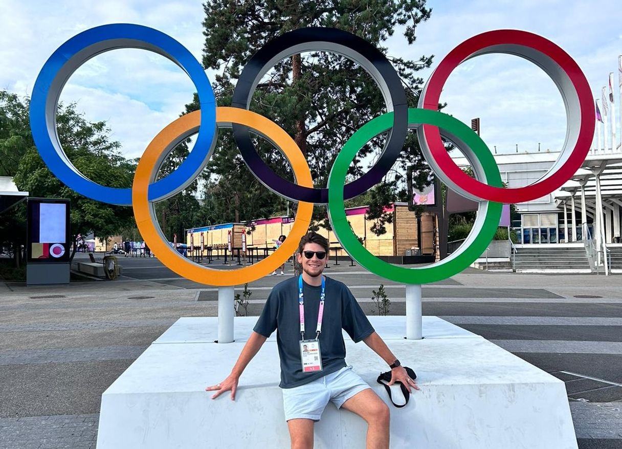 Joram Kaat doet verslag van Olympische Spelen in Parijs