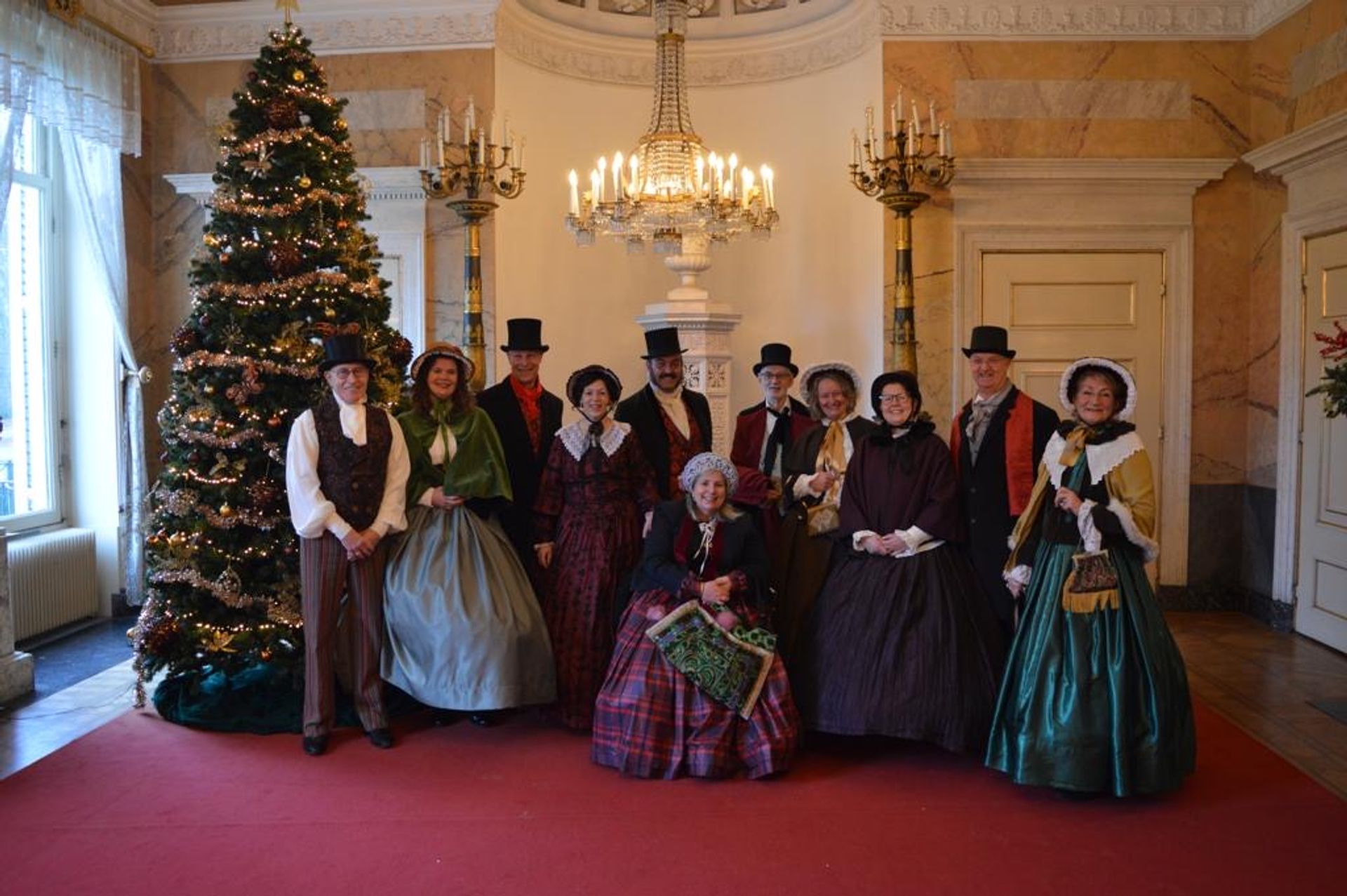 The Victorians kerst zanggroep