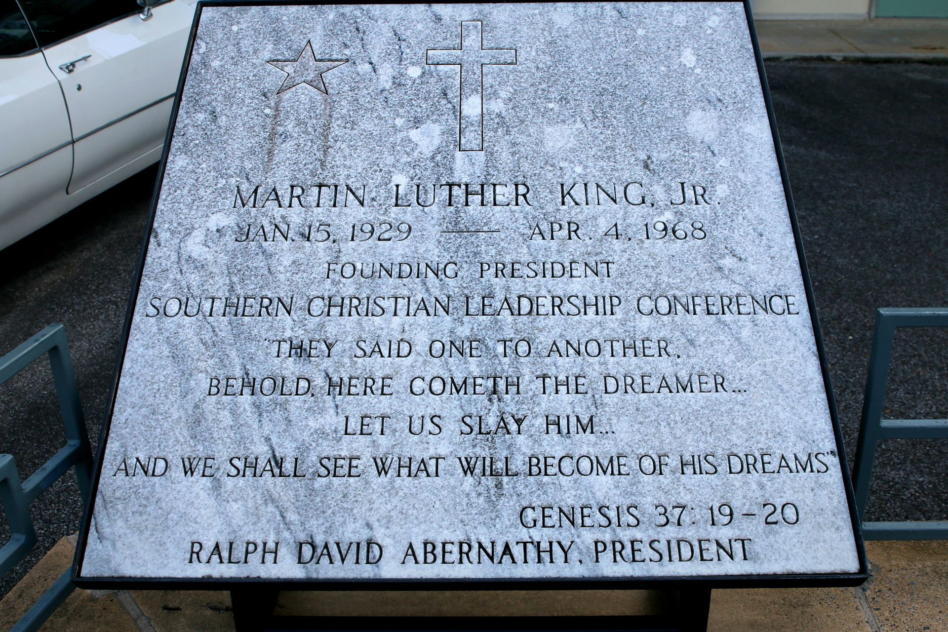 Martin-Luther-King-Plaque