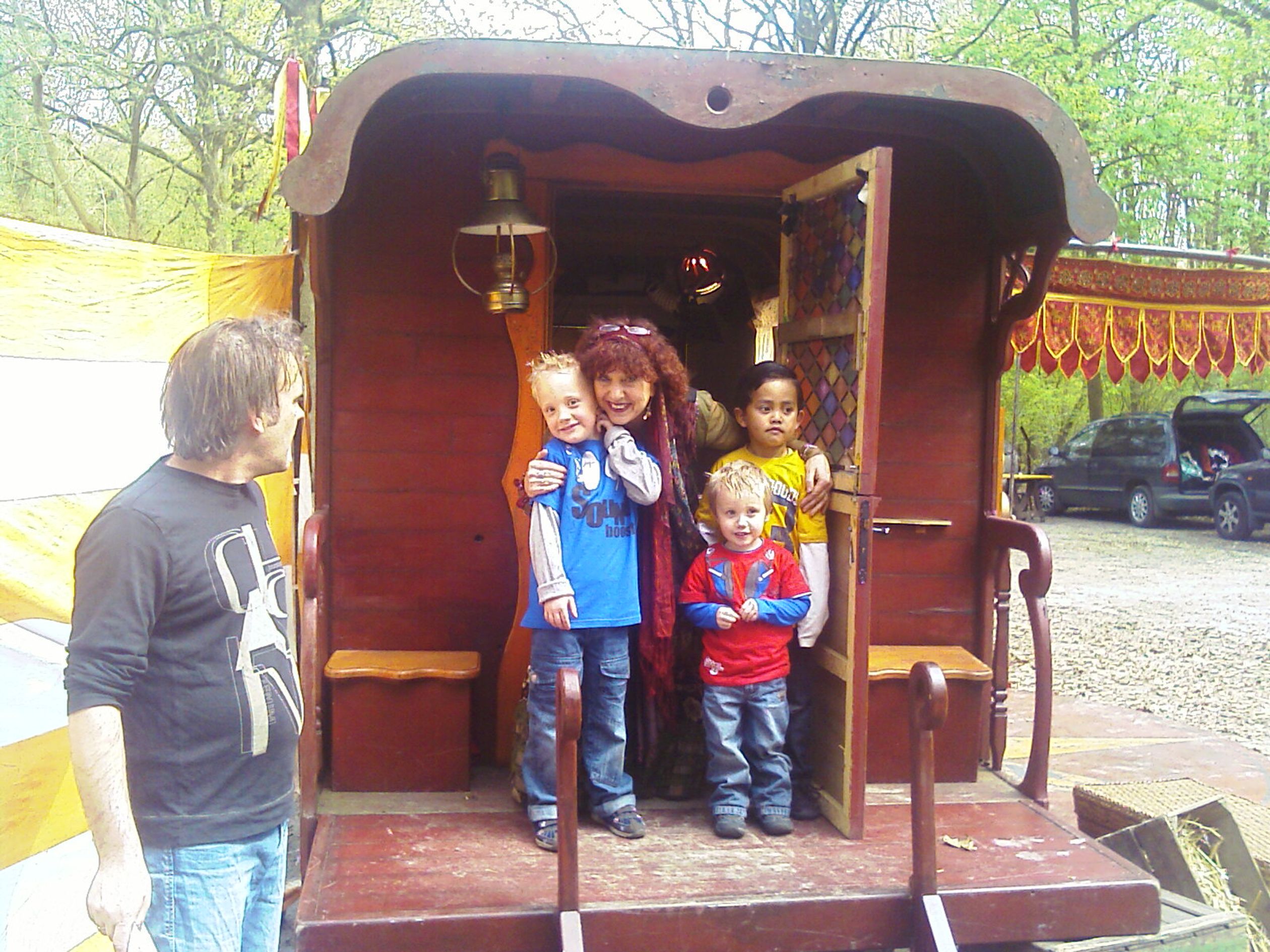 Elly en de Wiebelwagen met kinderen opnames