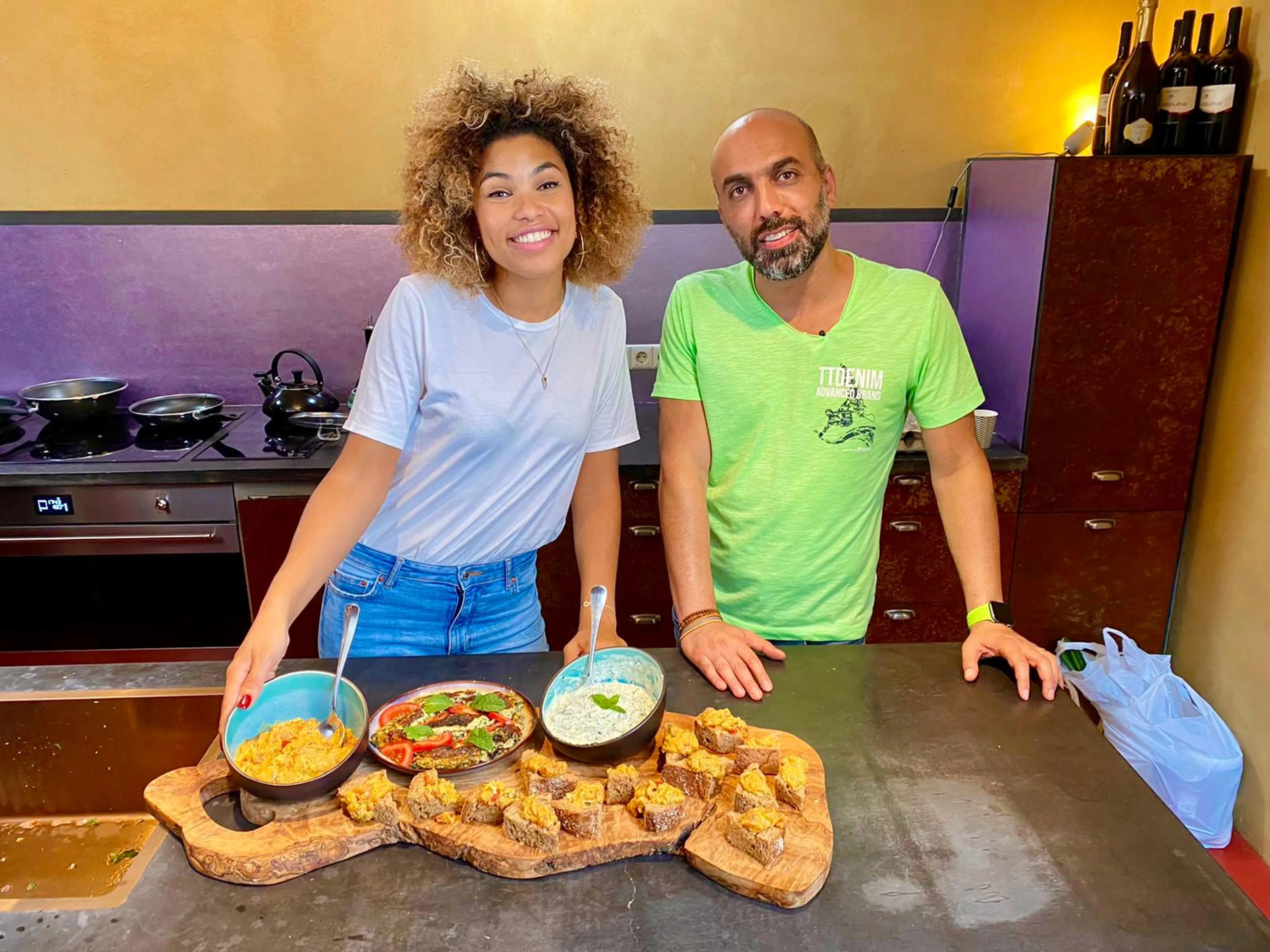 Op de kaart | Mehdi maakt een Perzische tapasplank