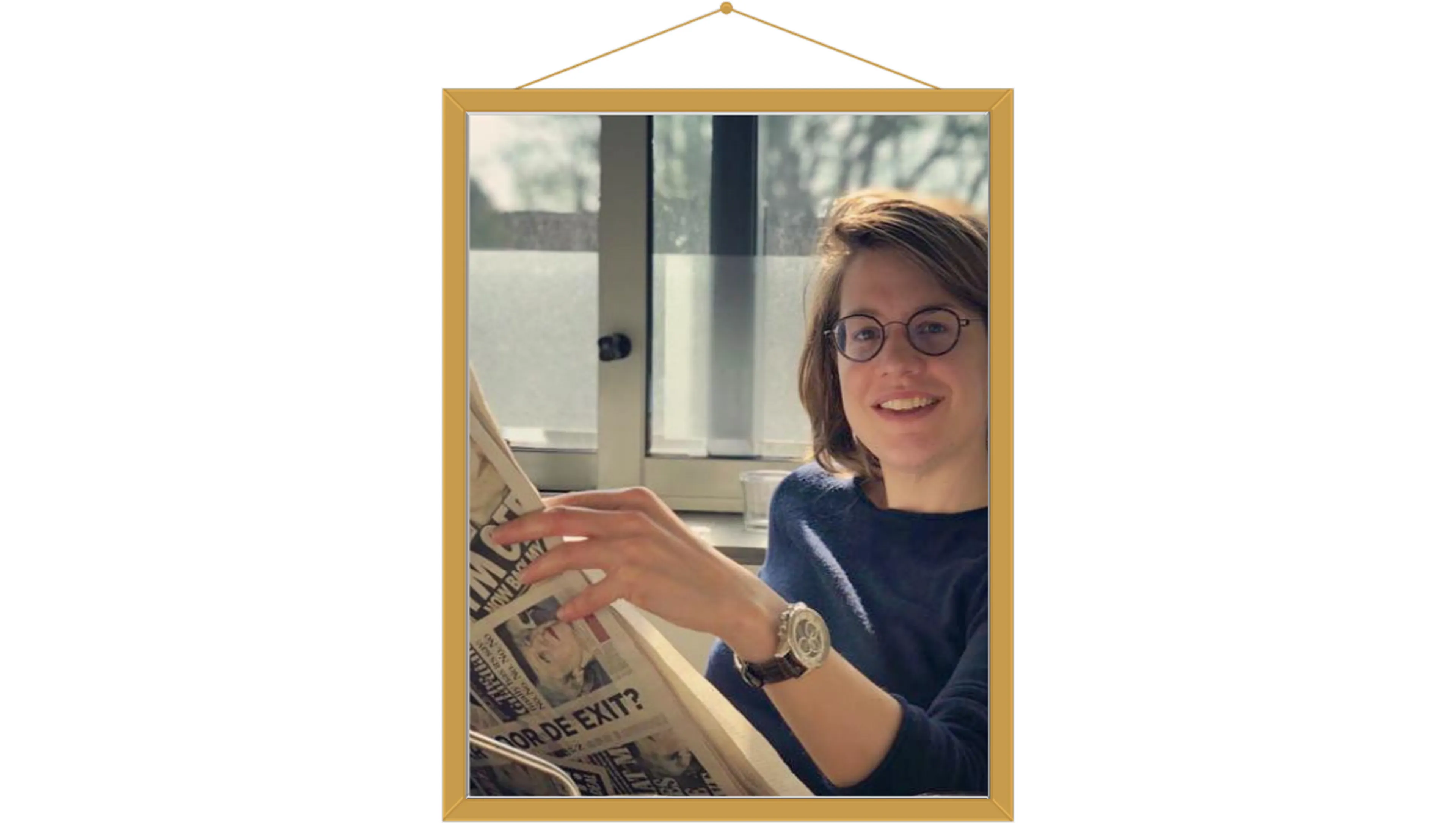 Stiller helper Karlijn staat voor alle studenten klaar