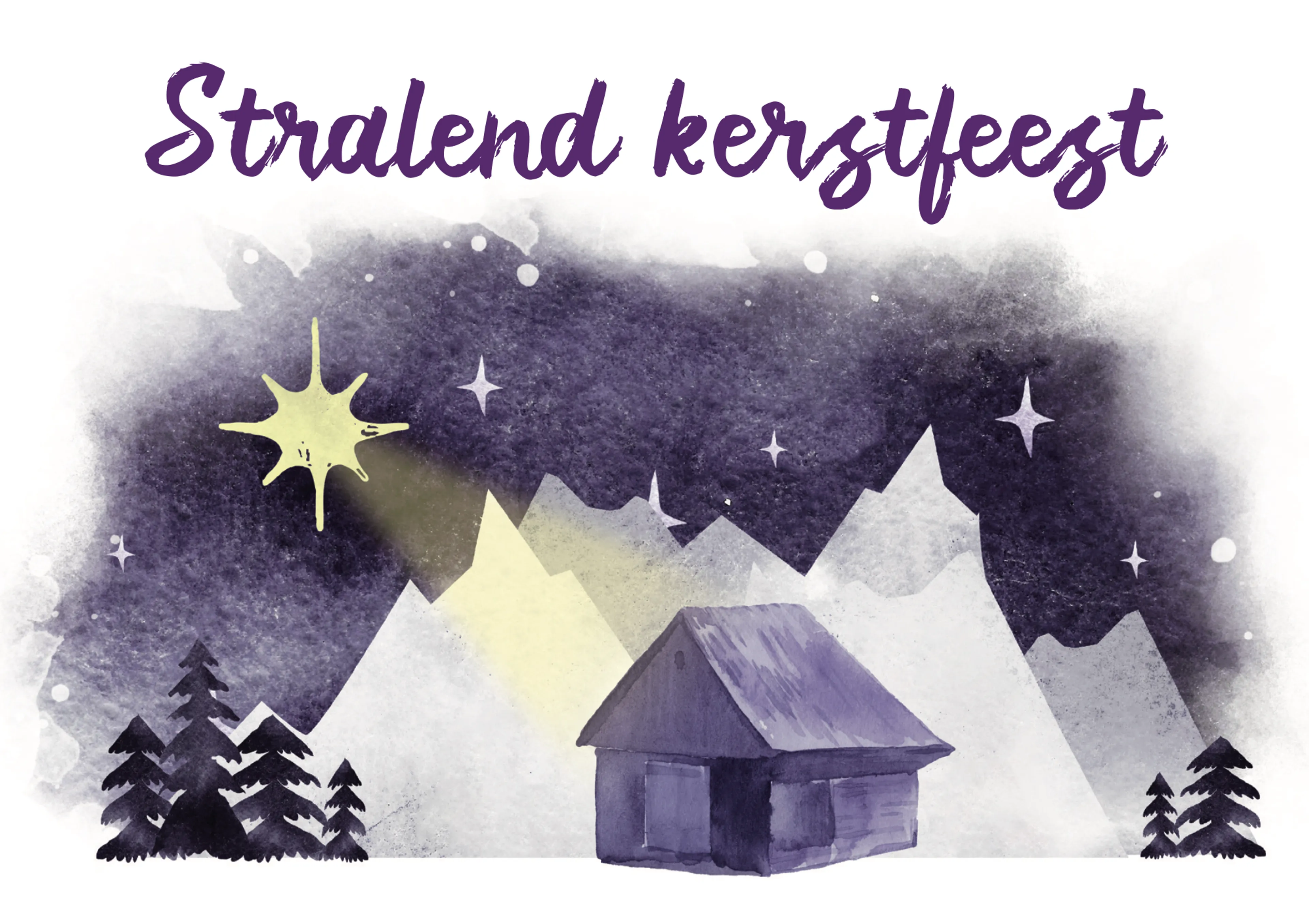 Wie verras jij met een kerstkaartje?