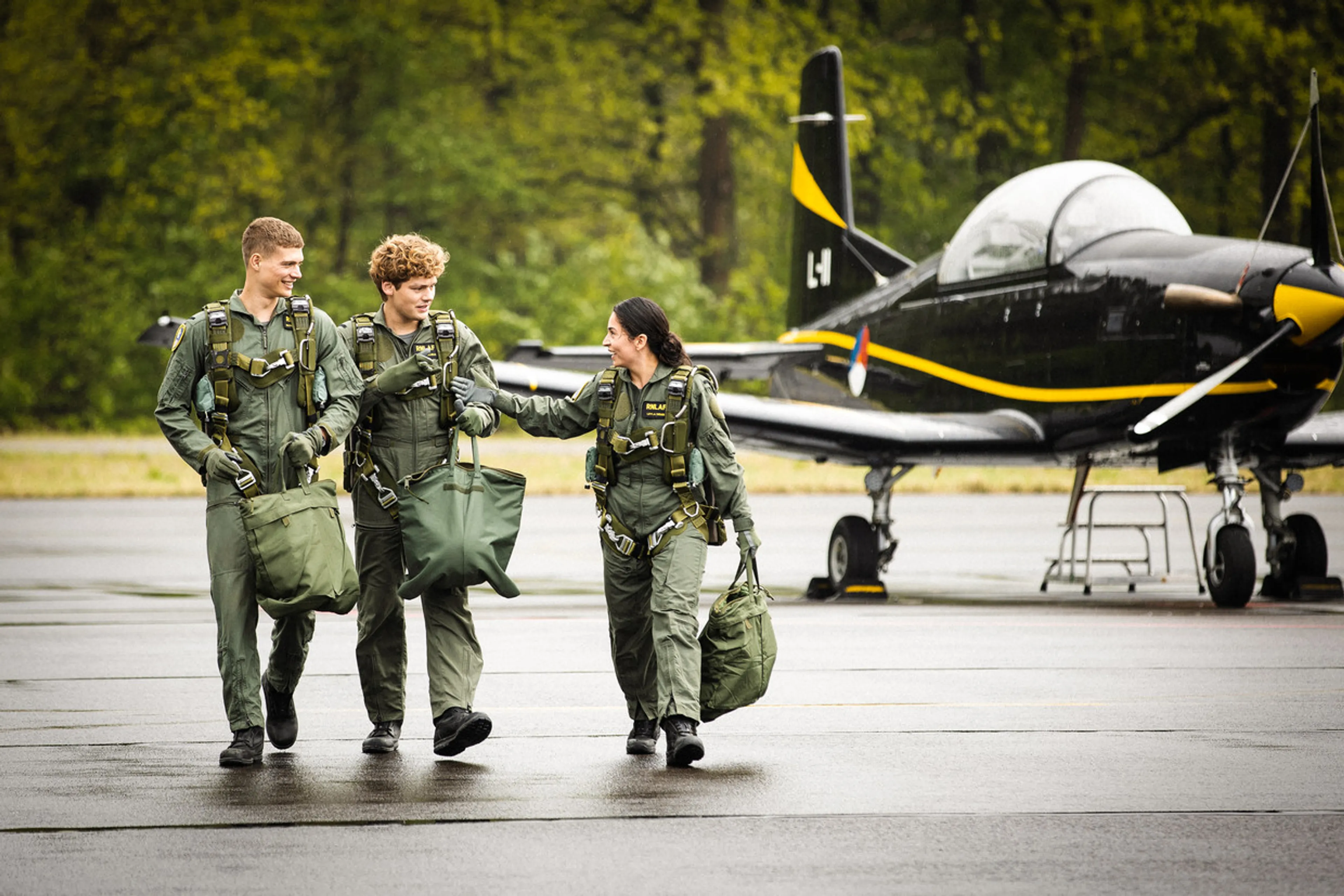 Hoe de luchtmacht actief meewerkte aan dramaserie Hoogvliegers