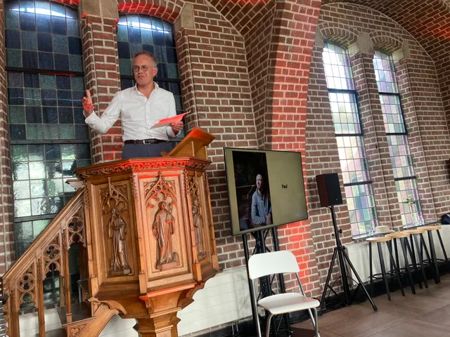 Kees van Ekris op de Moderne Profeten Dag.