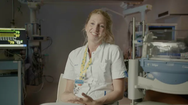 Marieke is te zien in aflevering 6 van de EO-webserie 'Medische handen aan de couveuse'.