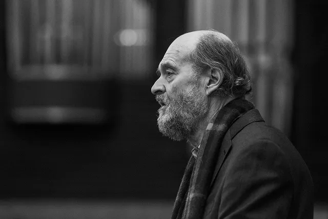 Arvo Pärt portret.