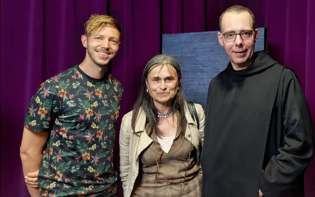 Elbert Smelt en Thomas Quartier in gesprek met Kristien Hemmerechts.